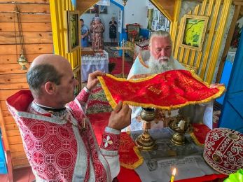 Храмовый праздник в с. Шевченко