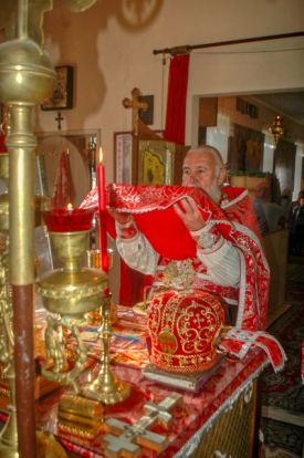 Престольный праздник священномученика Григория епископа, просветителя Великой Армении