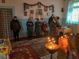 Божественная литургия в с. Маркеево