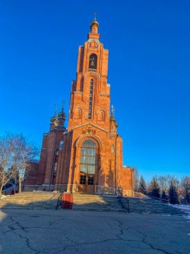 фото к новости «Освящение икон на мощах преподобного Гавриила (Ургебадзе)»