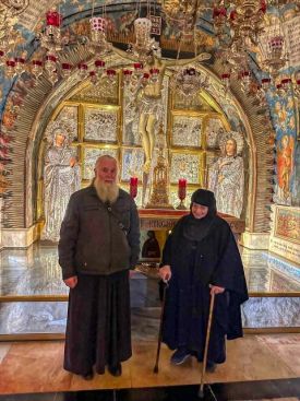 Освящение икон на Святой Земле для нашего храма