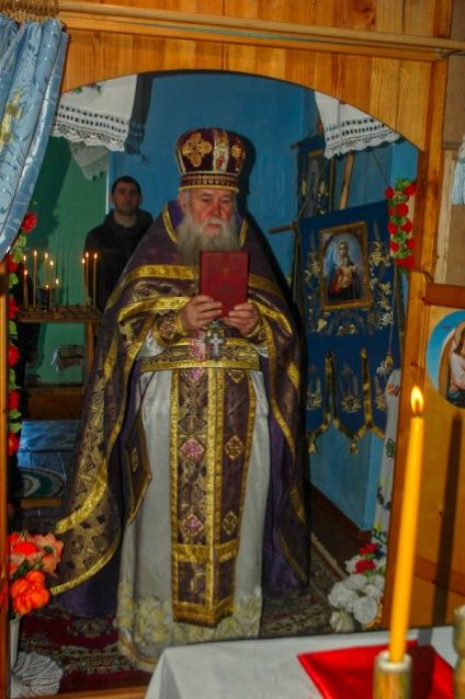 Божественная литургия в с. Молочное
