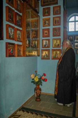 Божественная литургия в с. Надеждовка