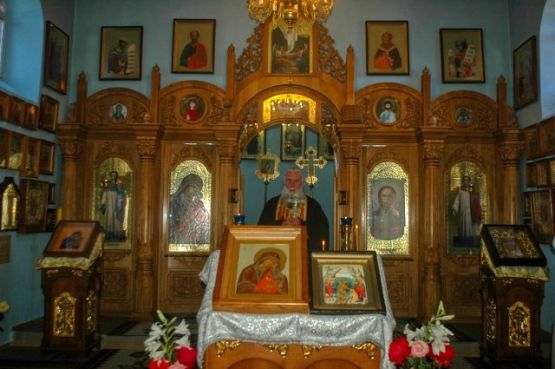 Божественная литургия в с. Надеждовка