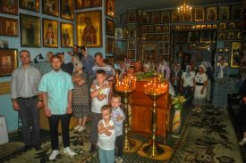 Престольный праздник Божией Матери в честь Ее иконы «Мати Молебница»