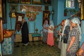 Престольный праздник Божией Матери в честь Ее иконы «Мати Молебница»