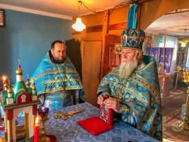 Божественная Литургия в с. Скадовка