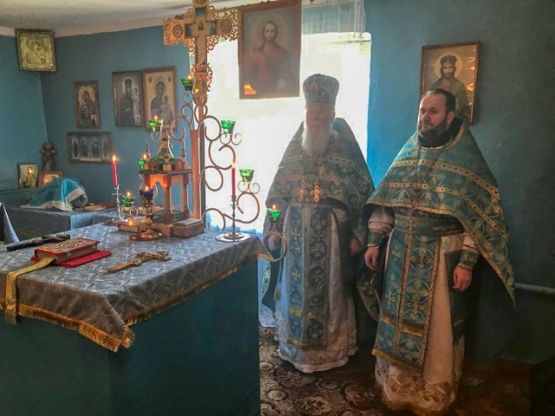 Божественная Литургия в с. Скадовка
