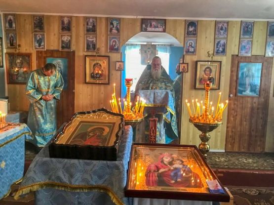 Божественная Литургия в с. Скадовка