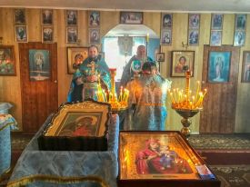 Божественная Литургия в с. Скадовка