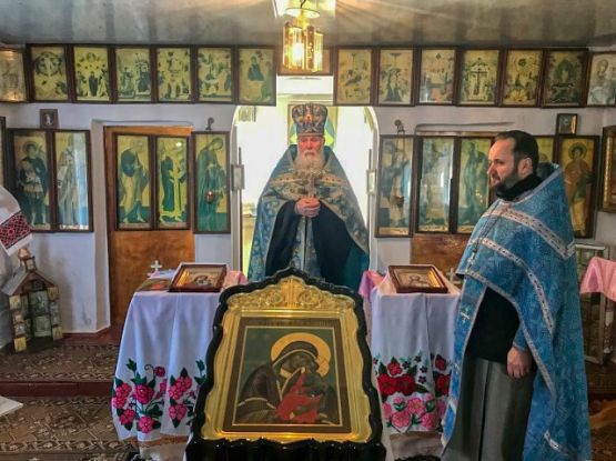 Божественная Литургия в с. Скадовка
