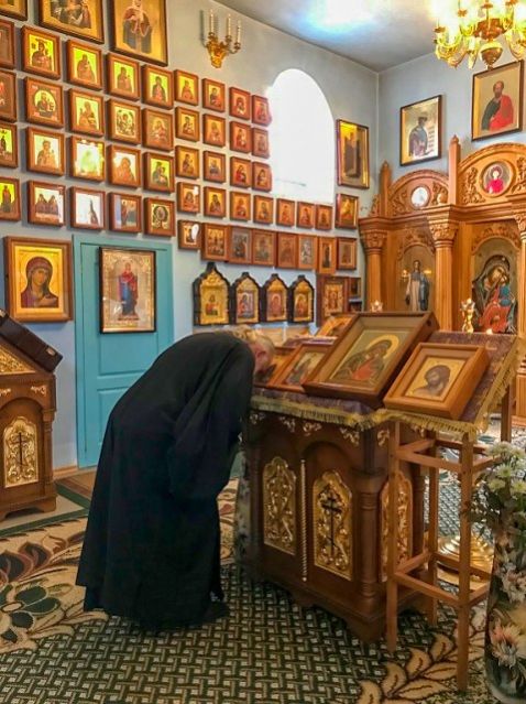 Молебен у святынь