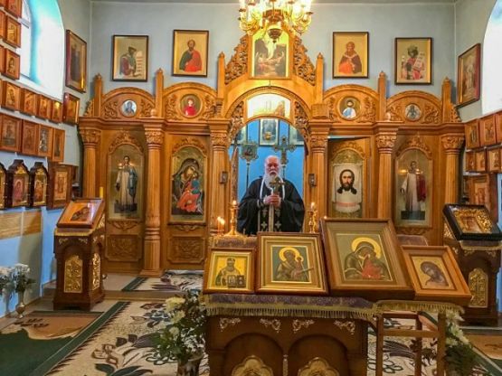 Молебен у святынь