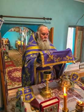 Божественная литургия в с. Хлебодаровка
