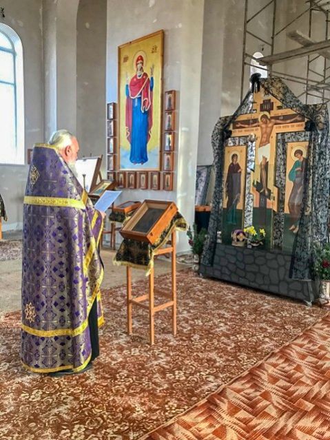 Молебен перед иконой Божией Матери «Феодоровская»