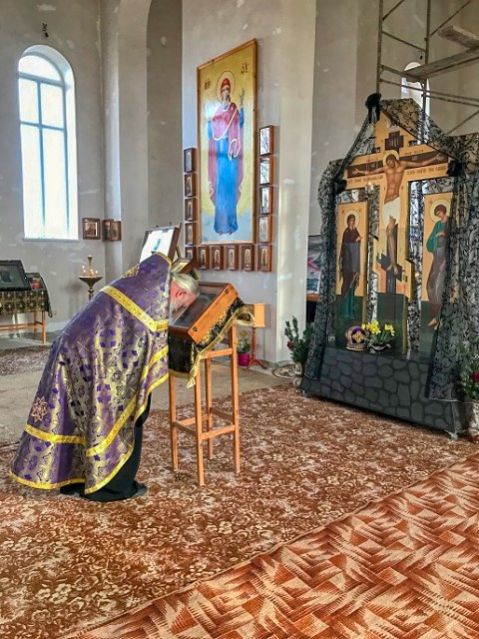 Молебен перед иконой Божией Матери «Феодоровская»