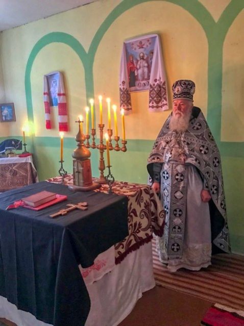 Божественная литургия в с. Маркеево