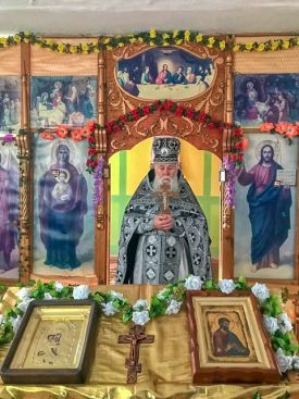Божественная литургия в с. Маркеево
