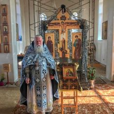 Божественная литургия в с. Маркеево
