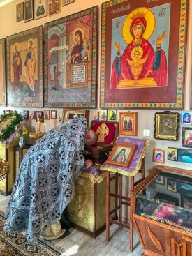 Божественная литургия в с. Маркеево