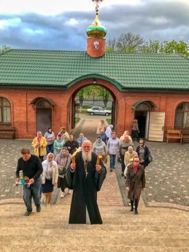Благодатный огонь в Аскании-Нова!