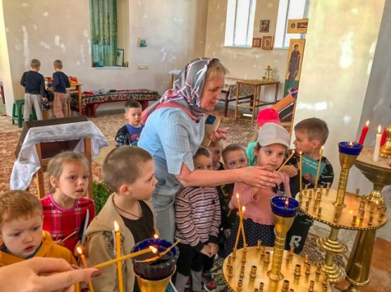 Посещение храма