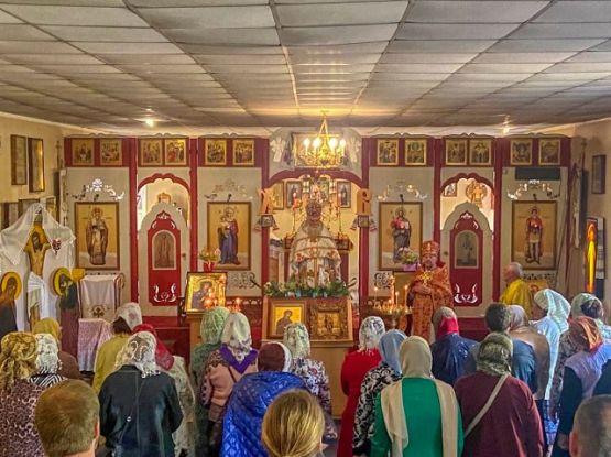 Храмовый праздник в Чаплинке