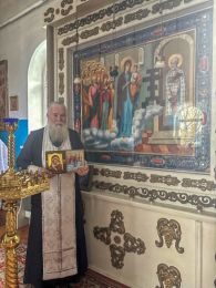 Освящение икон для нашего храма в республике Беларусь