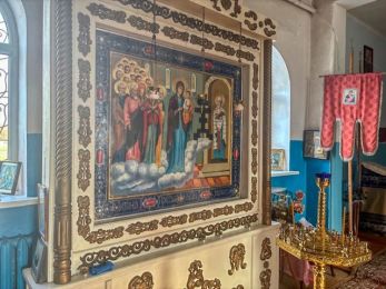 Освящение икон для нашего храма в республике Беларусь