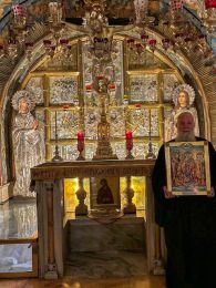 Освящение иконы Божией Матери «Царица Цариц» на Святой Земле