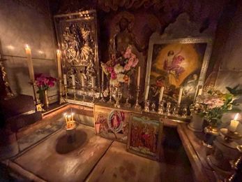 Освящение иконы Божией Матери «Царица Цариц» на Святой Земле