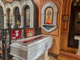 Освящение иконы Божией Матери «Царица Цариц» на Святой Земле