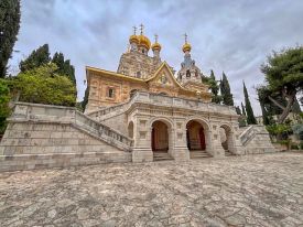 Освящение иконы Божией Матери «Царица Цариц» на Святой Земле