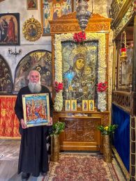 Освящение иконы Божией Матери «Царица Цариц» на Святой Земле