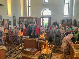 Традиционный Крестный ход из Чаплинки в Асканию-Нова
