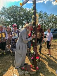 Традиционный Крестный ход из Чаплинки в Асканию-Нова