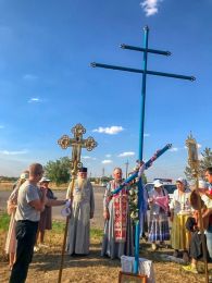 Традиционный Крестный ход из Чаплинки в Асканию-Нова