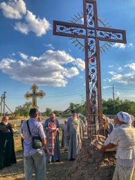 Традиционный Крестный ход из Чаплинки в Асканию-Нова