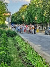 Традиционный Крестный ход из Чаплинки в Асканию-Нова