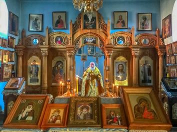 Божественная литургия в день памяти святой равноапостольной княгини Ольги