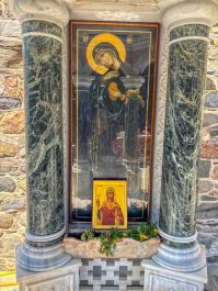 Освящение икон на Святой Горе Афон для нашего храма