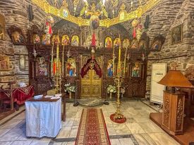 Освящение икон на Святой Горе Афон для нашего храма