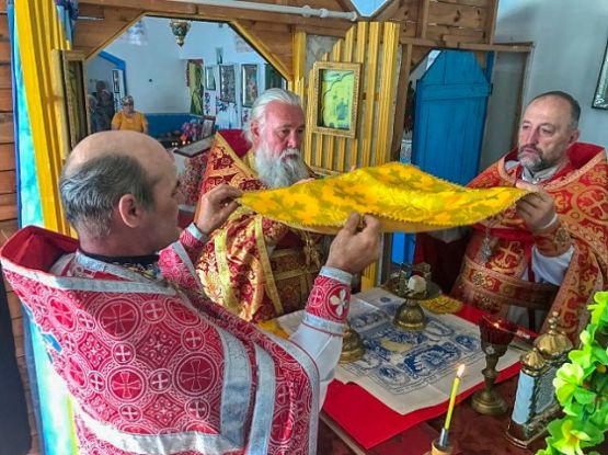 Храмовый праздник в с. Шевченко