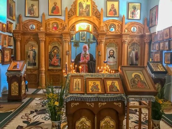 Молебен у святынь