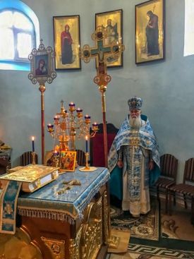 Божественная литургия в день обретения чудотворной иконы Божией Матери «Мати Молебница»