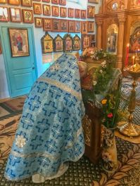 Божественная литургия в день обретения чудотворной иконы Божией Матери «Мати Молебница»