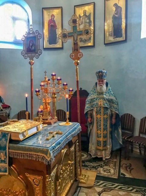 Божественная литургия в день принесения чудотворной иконы Божией Матери «Мати Молебница»