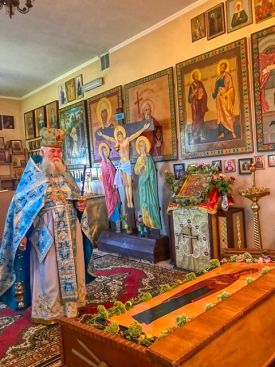 Божественная литургия в день принесения чудотворной иконы Божией Матери «Мати Молебница»