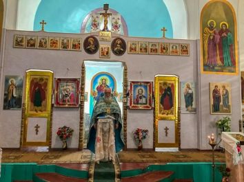 Храмовый праздник в с. Преображенка