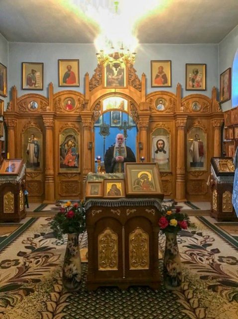 День чествования иконы Божией Матери Псково-Печерской, именуемой «Умиление», и памяти святых мучеников Сергия и Вакха